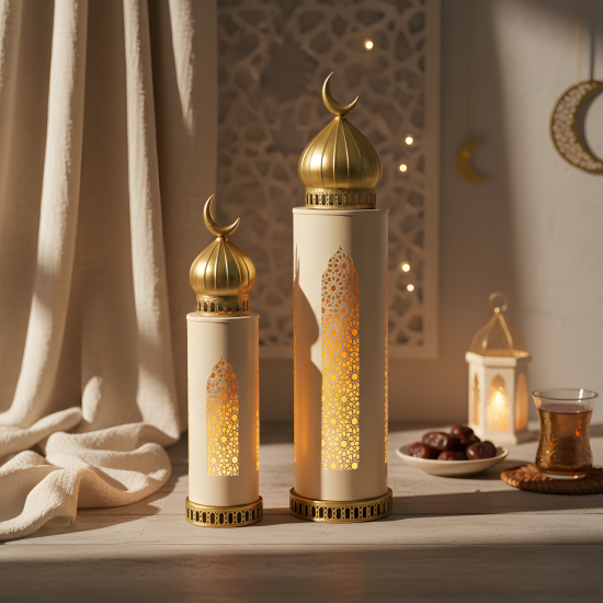 Ramadan Lantern Set - 2 Pcs